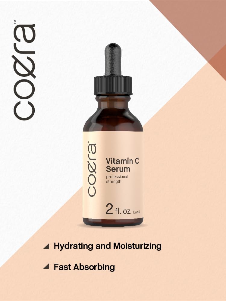 Coera Vitamin C Face Serum | 12% with Ascorbic Acid | 2 fl oz | Hydrating and Moisturizing for Dark Spots | Paraben & SLS Free - Image 4