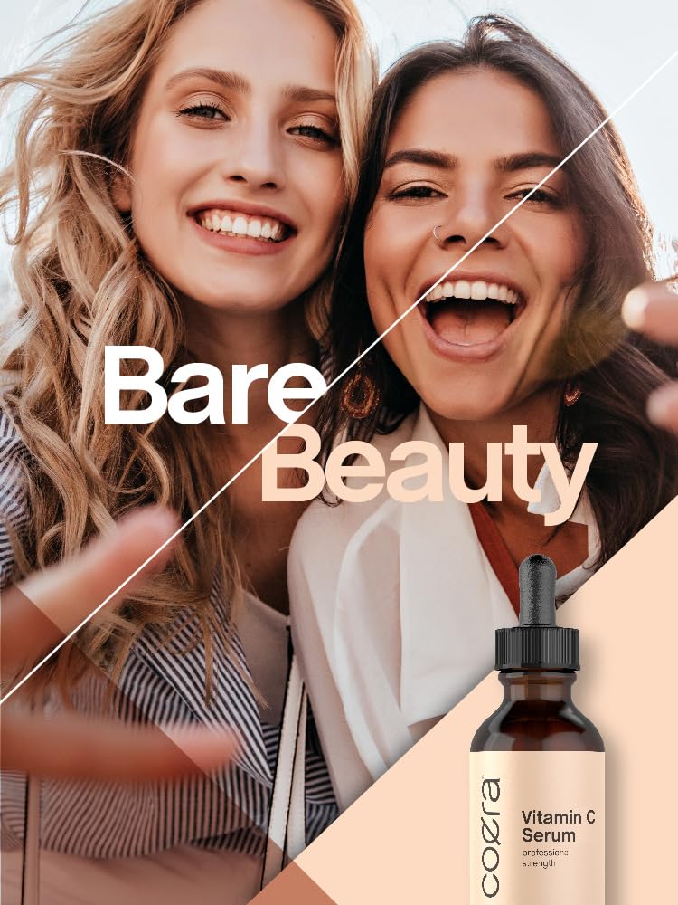 Coera Vitamin C Face Serum | 12% with Ascorbic Acid | 2 fl oz | Hydrating and Moisturizing for Dark Spots | Paraben & SLS Free - Image 8