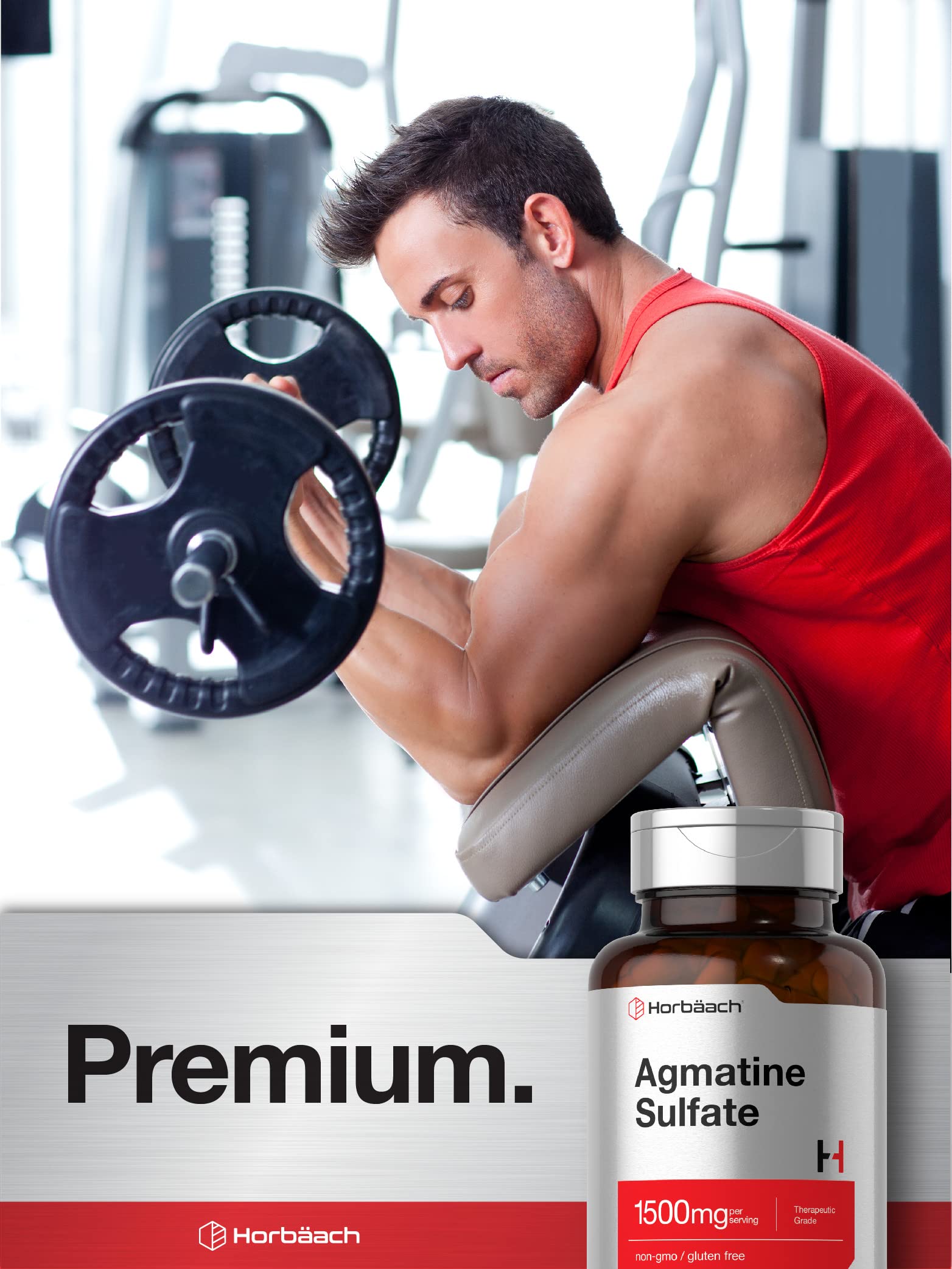 Horbäach Agmatine Sulfate Capsules 1500mg | 60 Pills | Pharmaceutical Grade | Non-GMO, Gluten Free Supplement - Image 6