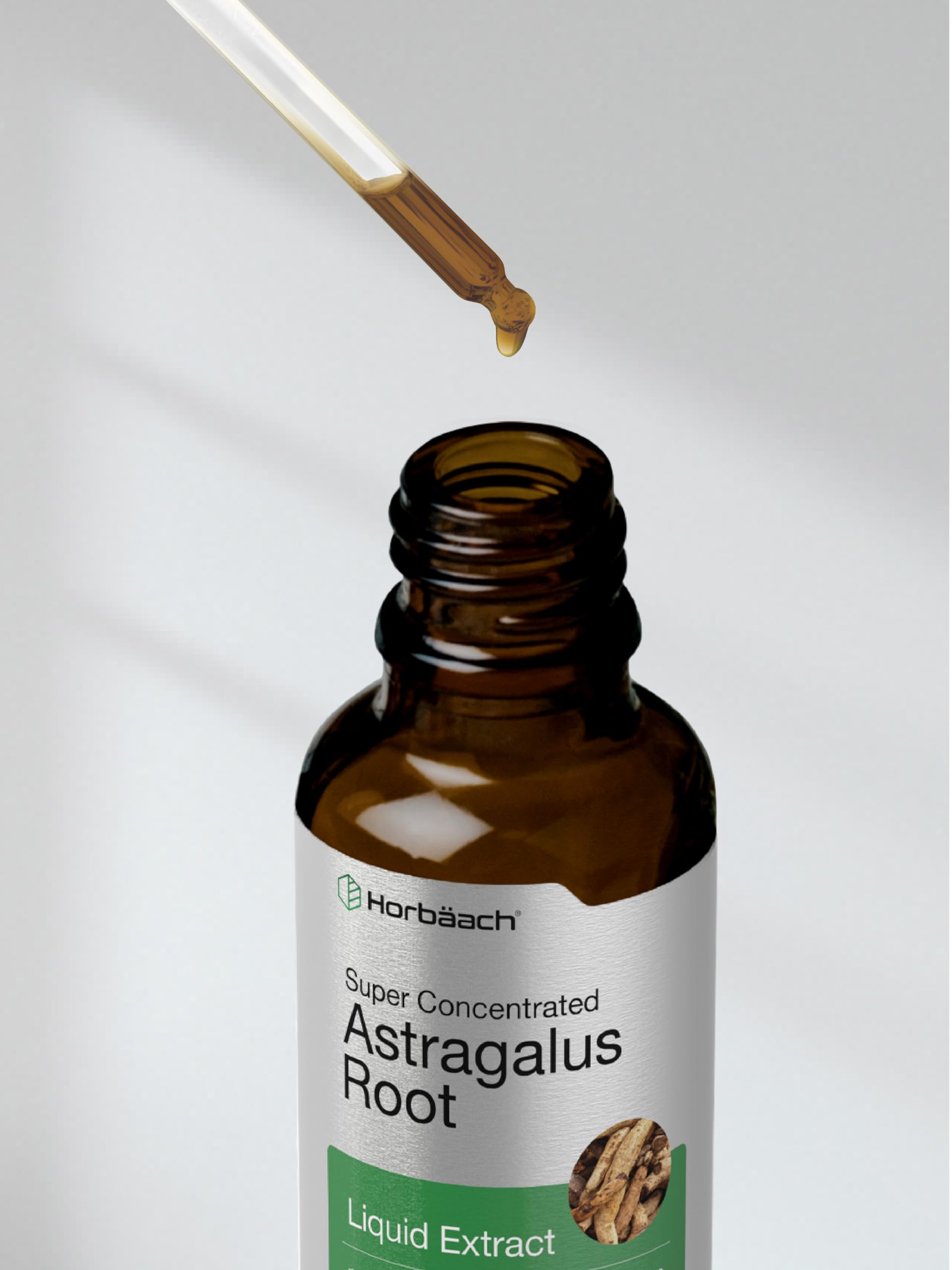 Horbäach Astragalus Root Extract Liquid | 2 fl oz | Alcohol Free Tincture | Super Concentrated | Vegetarian, Non-GMO, Gluten Free Supplement - Image 7
