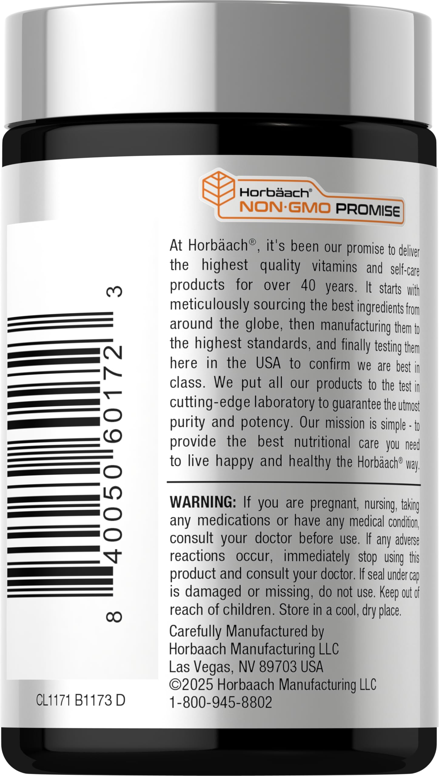 Horbäach B12 Vitamin 5000 mcg | 120 Fast Dissolve Tablets | Sublingual Methylcobalamin | Natural Berry Flavor | Vegan, Non-GMO & Gluten Free Supplement - Image 3