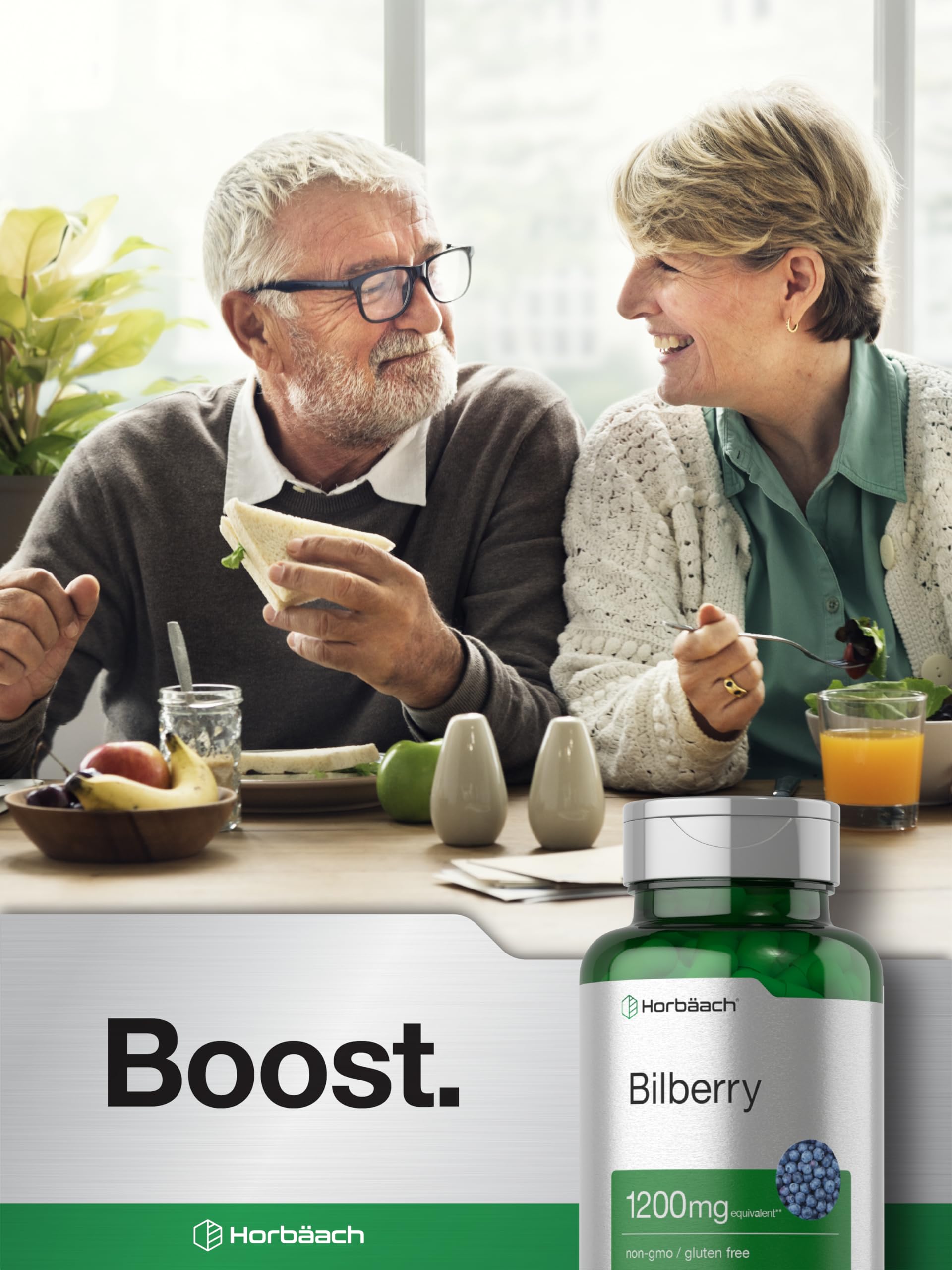 Horbäach Bilberry Fruit Extract | 100 Capsules | Vegetarian, Non-GMO, Gluten Free Supplement - Image 7