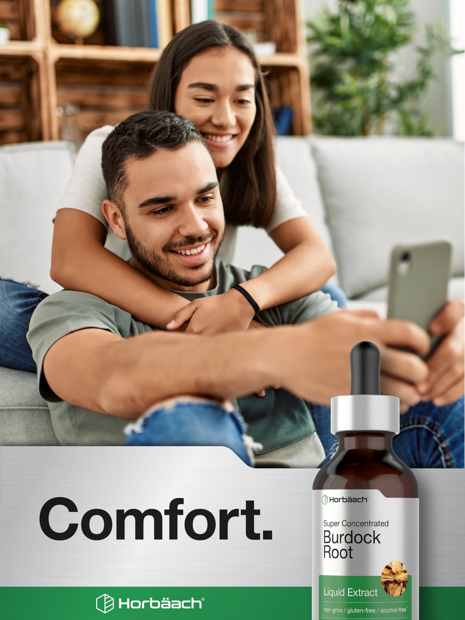 Horbäach Burdock Root Tincture | 2 fl oz | Super Concentrated Herb Extract | Vegetarian, Non-GMO, Glutren Free, Alcohol Free - Image 6