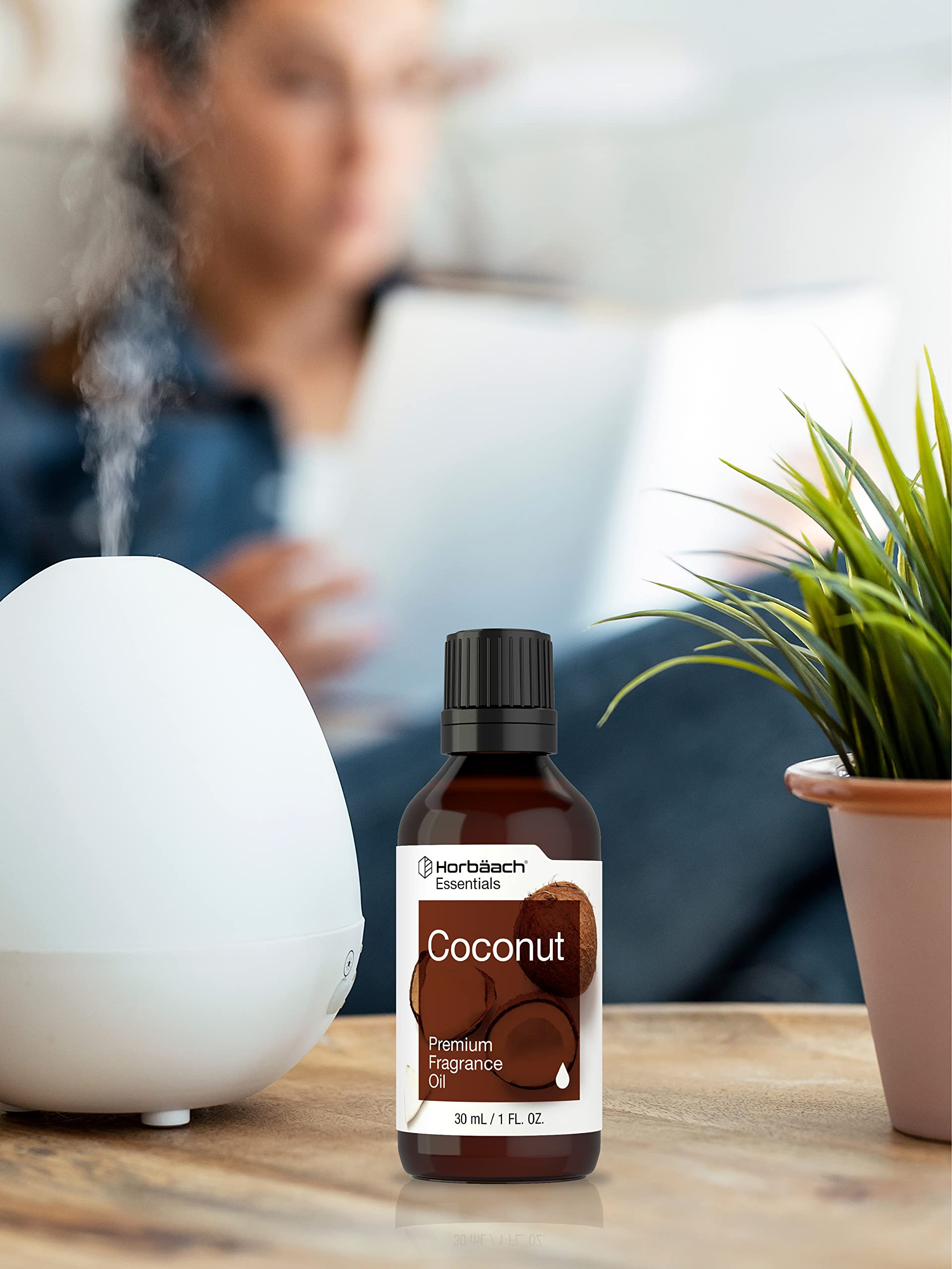 Horbäach Coconut Fragrance Oil | 1 fl oz (30ml) | Premium Grade | for Diffusers, Candle and Soap Making, DIY Projects & More - Image 4