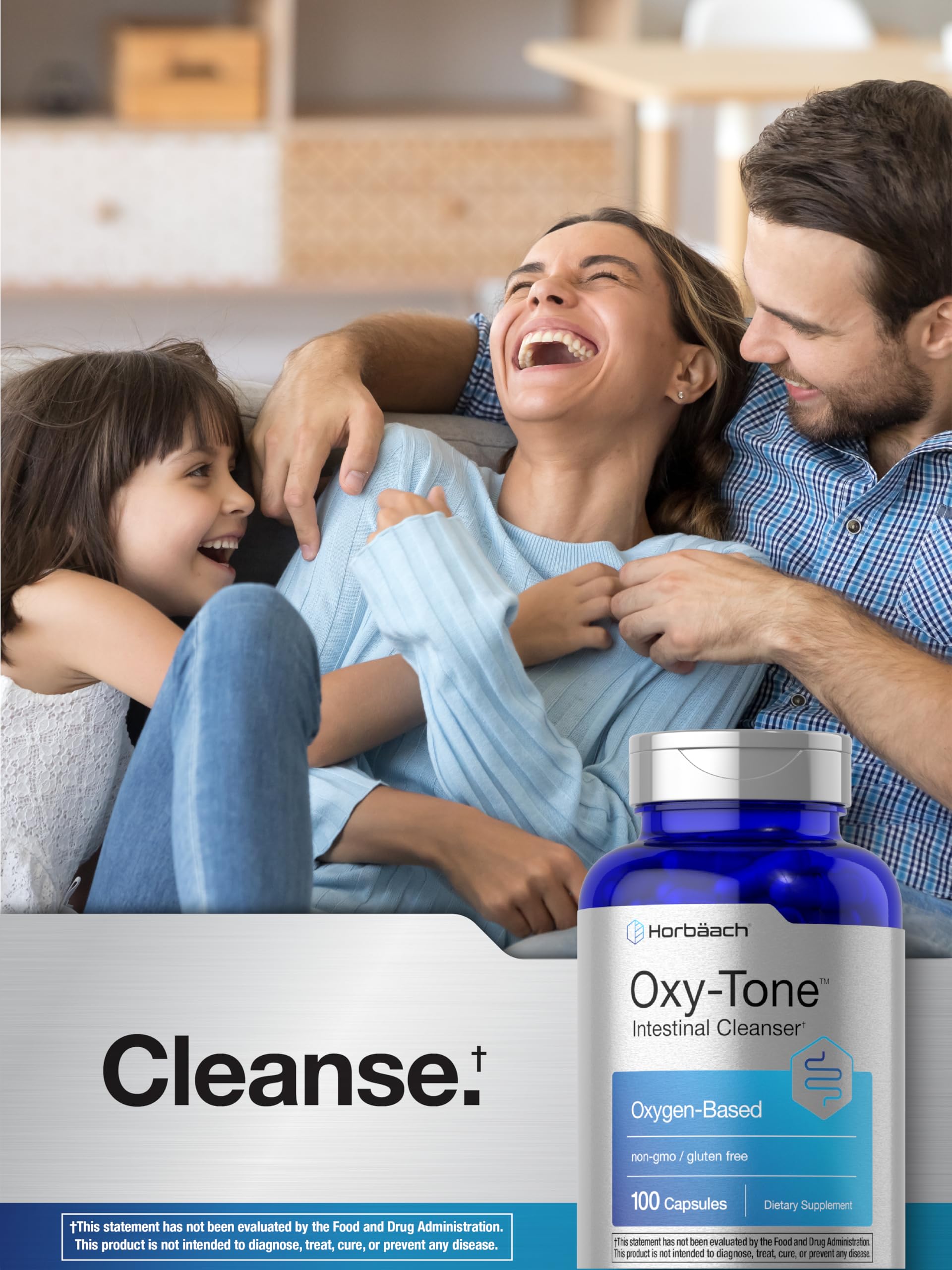 Horbäach Colon Cleanse | 100 Capsules | for Men and Women | Non-GMO & Gluten Free Colon Cleanser Pills for Adults | with Ozonated Magnesium - Image 6