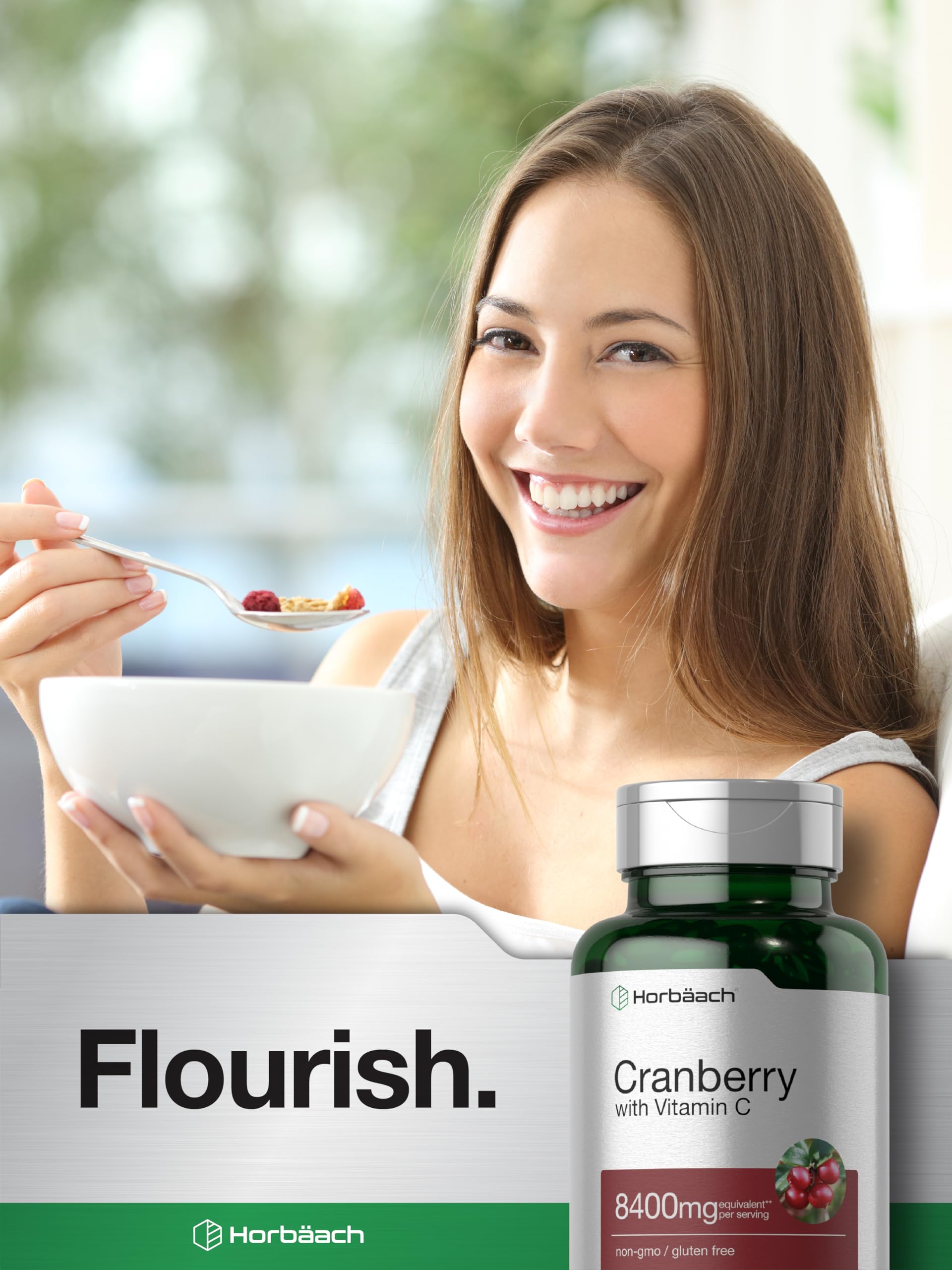 Horbäach Cranberry Pills for Women and Men | 200 Softgels | Extract Supplement with Vitamin C | Non-GMO, Gluten Free - Image 7