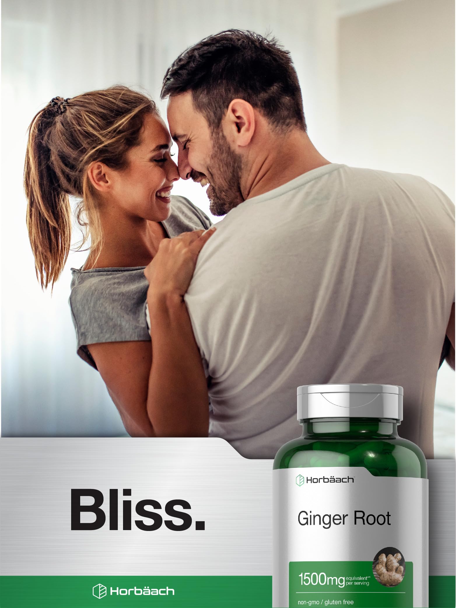 Horbäach Ginger Root Capsules | 150 Pills | Non-GMO, Gluten Free | Ginger Root Extract - Image 7