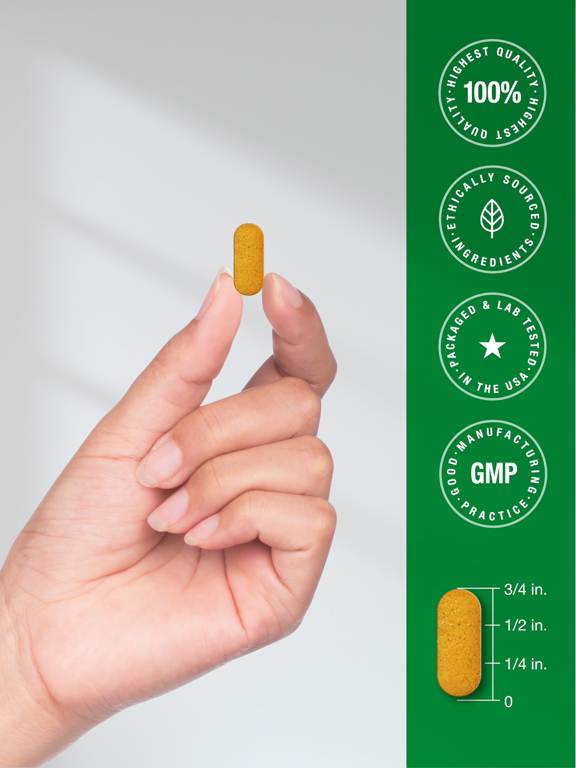 Horbäach Immune Support Supplement | 60 Coated Caplets | with Vitamin C, Zinc & Elderberry | Triple Action | Adaptive Immunity Matrix | Vegan, Non-GMO, Gluten Free - Image 7
