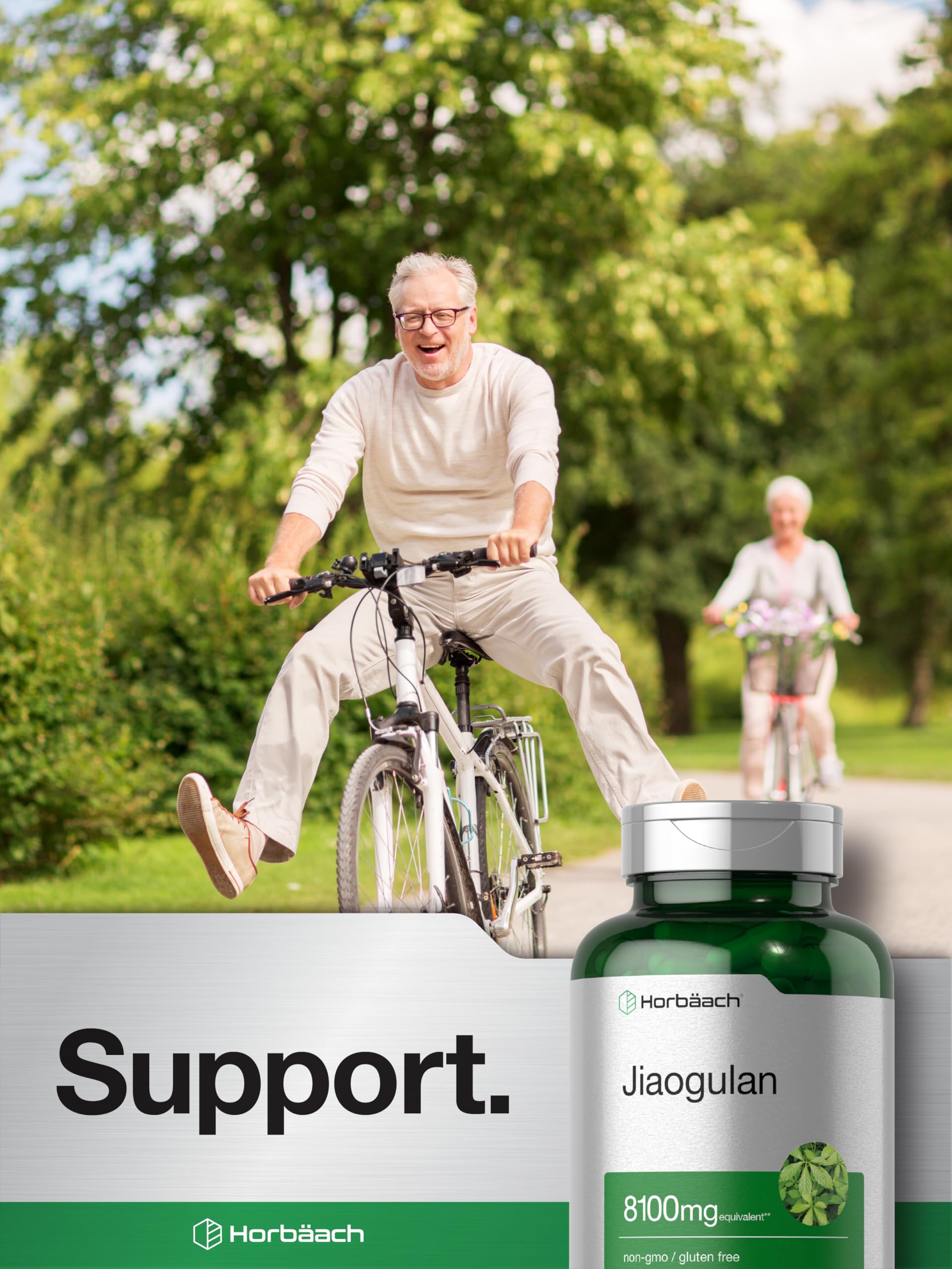 Horbäach Jiaogulan Capsules | 120 Count | Gynostemma Pentaphyllum Herbal Extract | Stamina and Endurance Supplement | Non-GMO, Gluten Free - Image 7