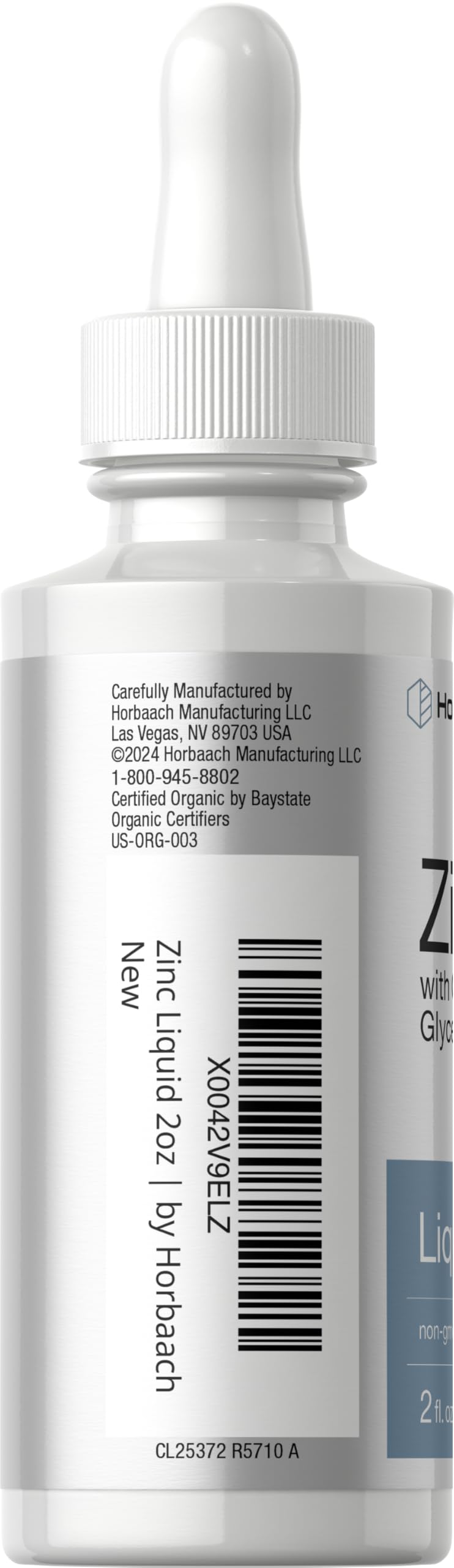Horbäach Liquid Zinc Drops | 2 Oz | with Organic Glycerin | Vegetarian, Non-GMO, Gluten Free Supplement - Image 3