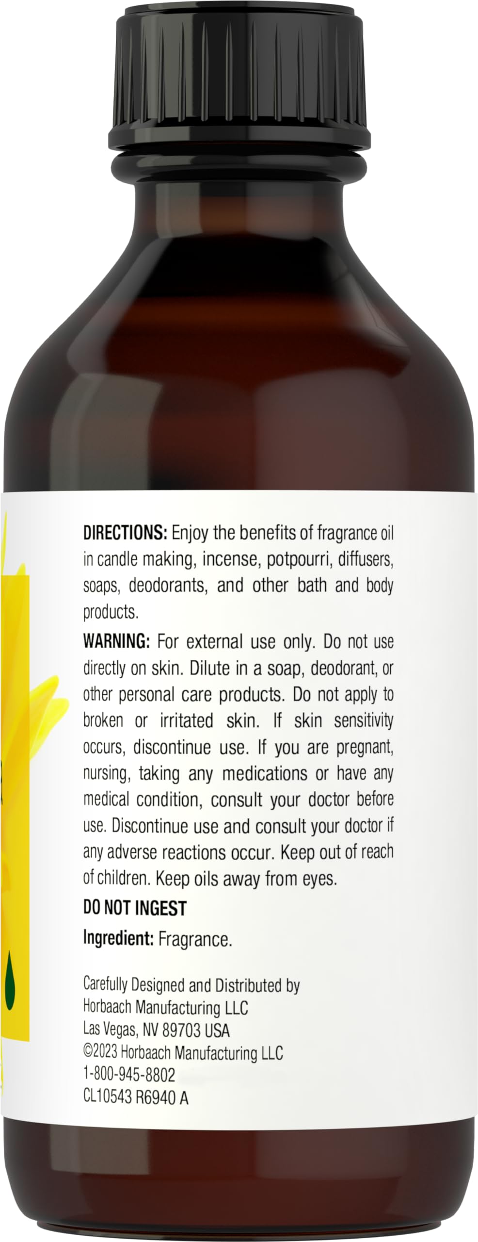 Horbäach Nag Champa Fragrance Oil | 4 fl oz (118ml) | Premium Grade | for Diffusers, Candle and Soap Making, DIY Projects & More - Image 2