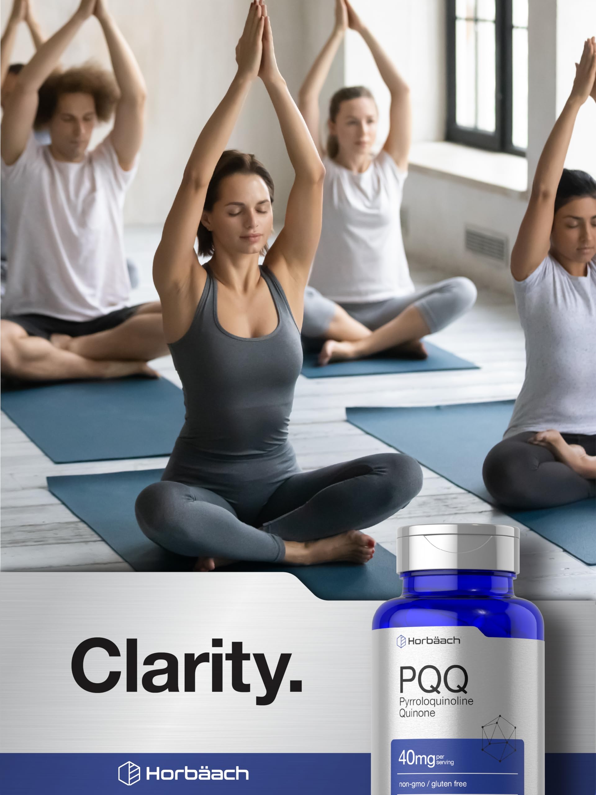 Horbäach PQQ Supplement 40 mg | 120 Capsules | Maximum Strength | Non-GMO and Gluten Free Supplement | Pyrroloquinoline Quinone Disodium Salt - Image 6