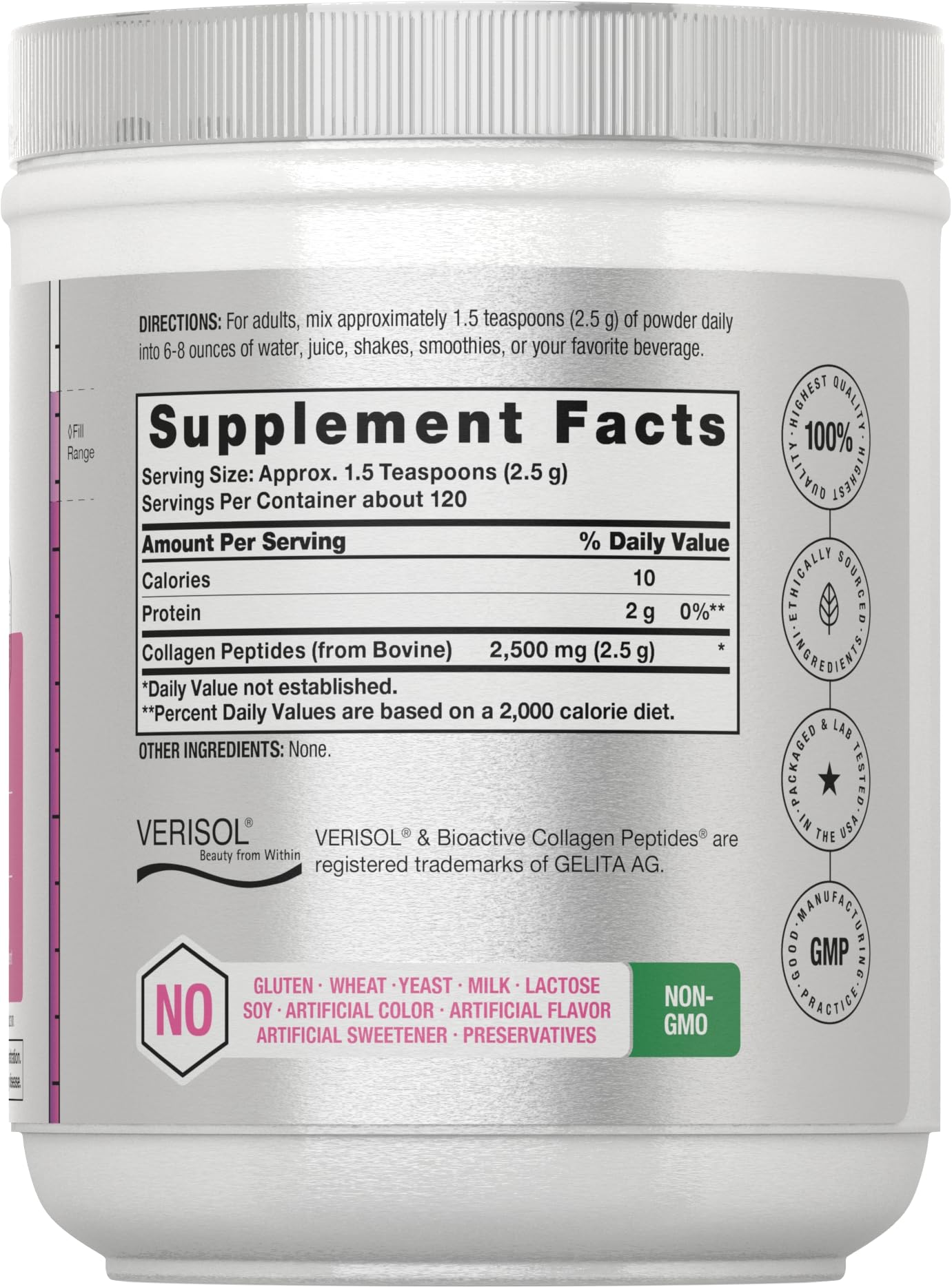 Horbäach Skin Rejuvenator with Verisol 10.58 oz | Bioactive Collagen Peptide Powder | Types I and III | Non GMO, Gluten Free Supplement - Image 2