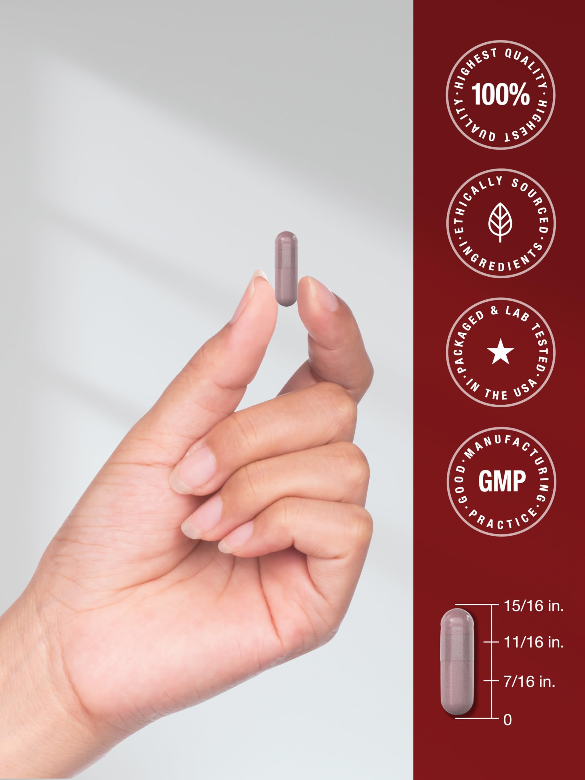 Horbäach Tart Cherry Capsules | 90 Pills | Herb Extract Supplement | Non-GMO and Gluten Free Formula - Image 7