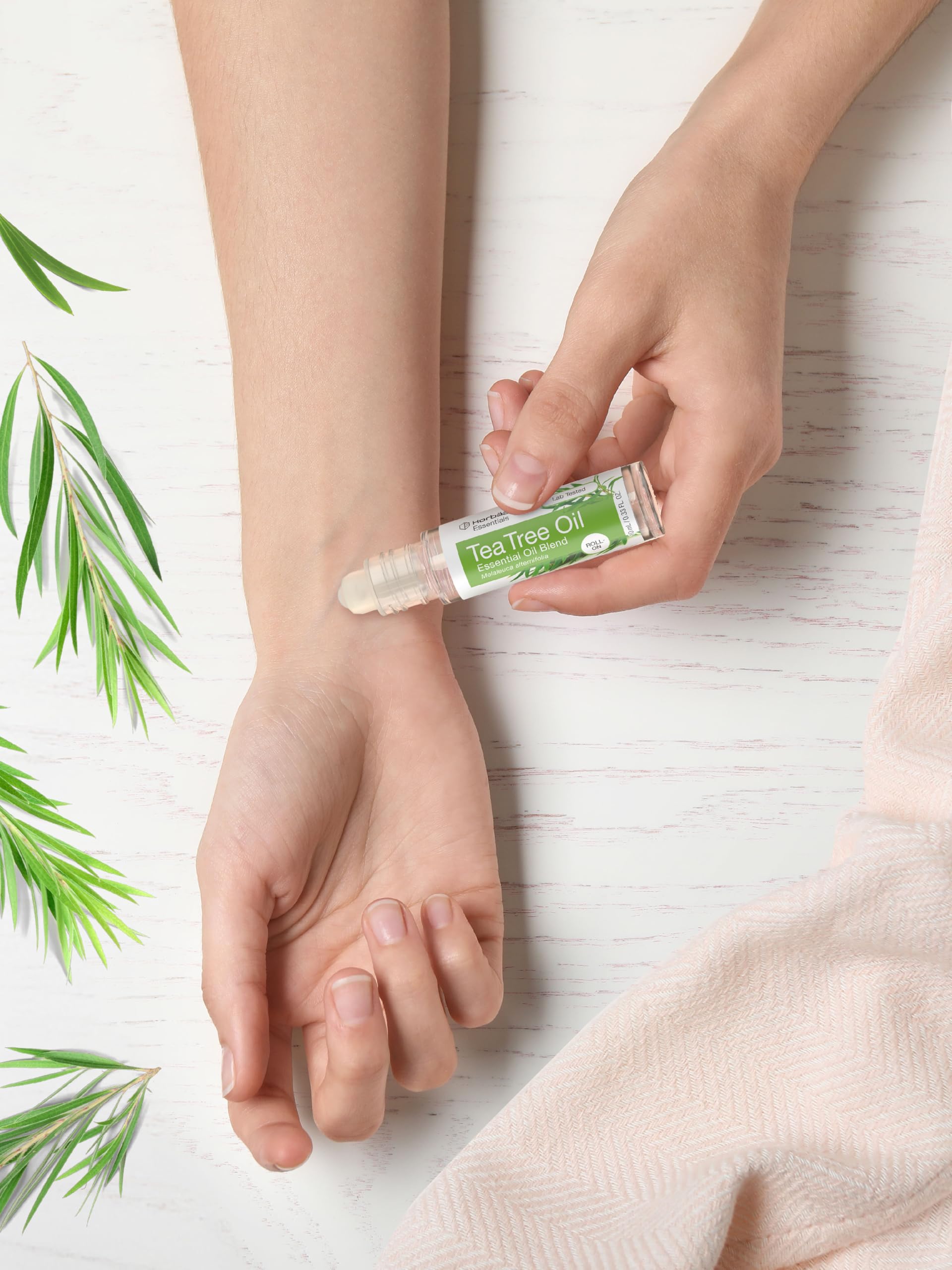 Horbäach Tea Tree Oil Roller for Skin | .33 fl oz (Pack of 2) | Roll on Essential Oil - Image 6