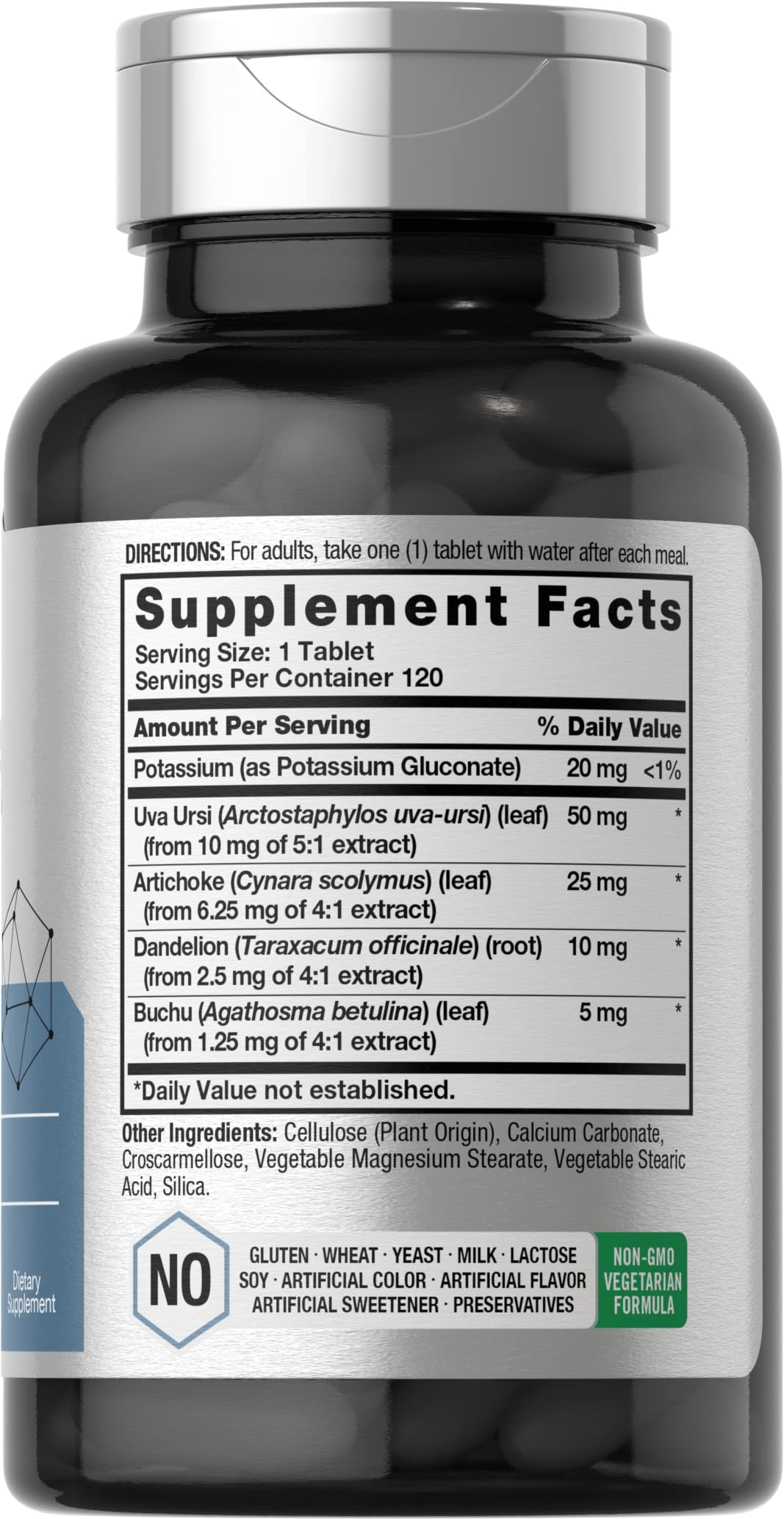 Horbäach Water Pills | Super Strength | 120 Tablets | Vegetarian, Non-GMO & Gluten Free Supplement - Image 2