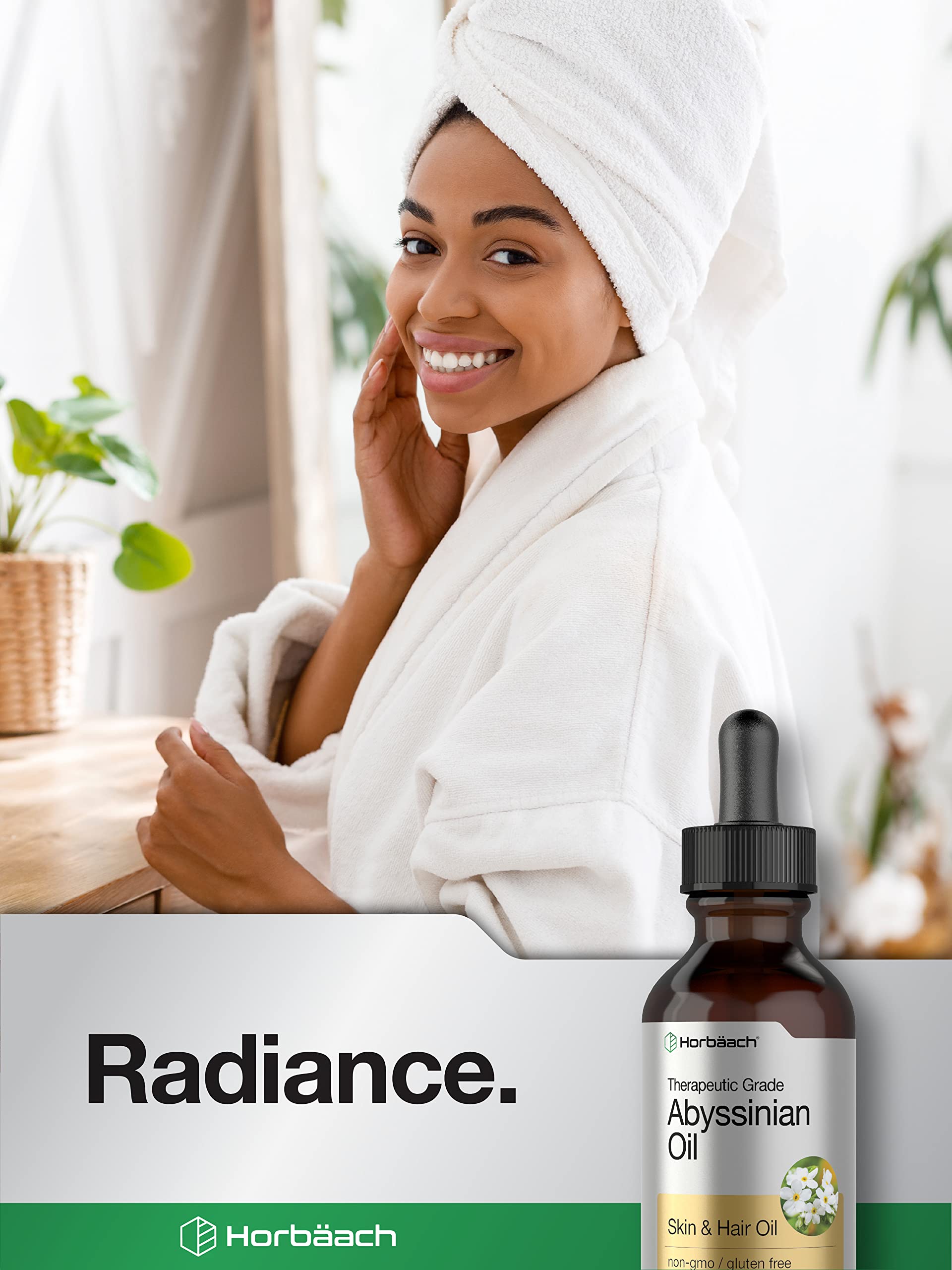 Horbaach Abyssinian Oil | Hair and Skin Oil | Paraben, SLS and Fragrance Free | from Crambe Abyssinica Seed - Image 6