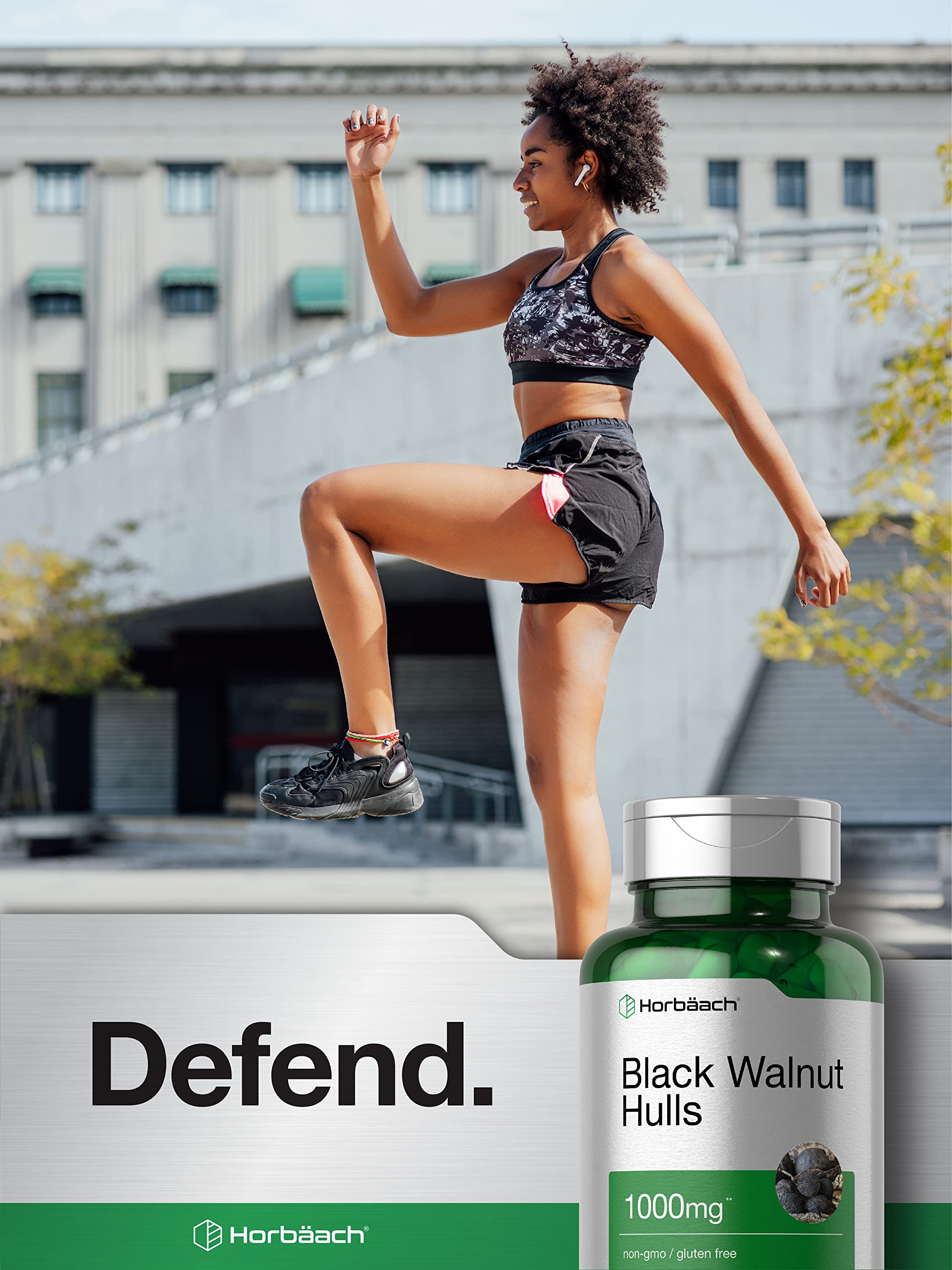 Horbaach Black Walnut Hulls Capsules | 120 Count | Herbal Supplement | Non-GMO & Gluten Free - Image 6