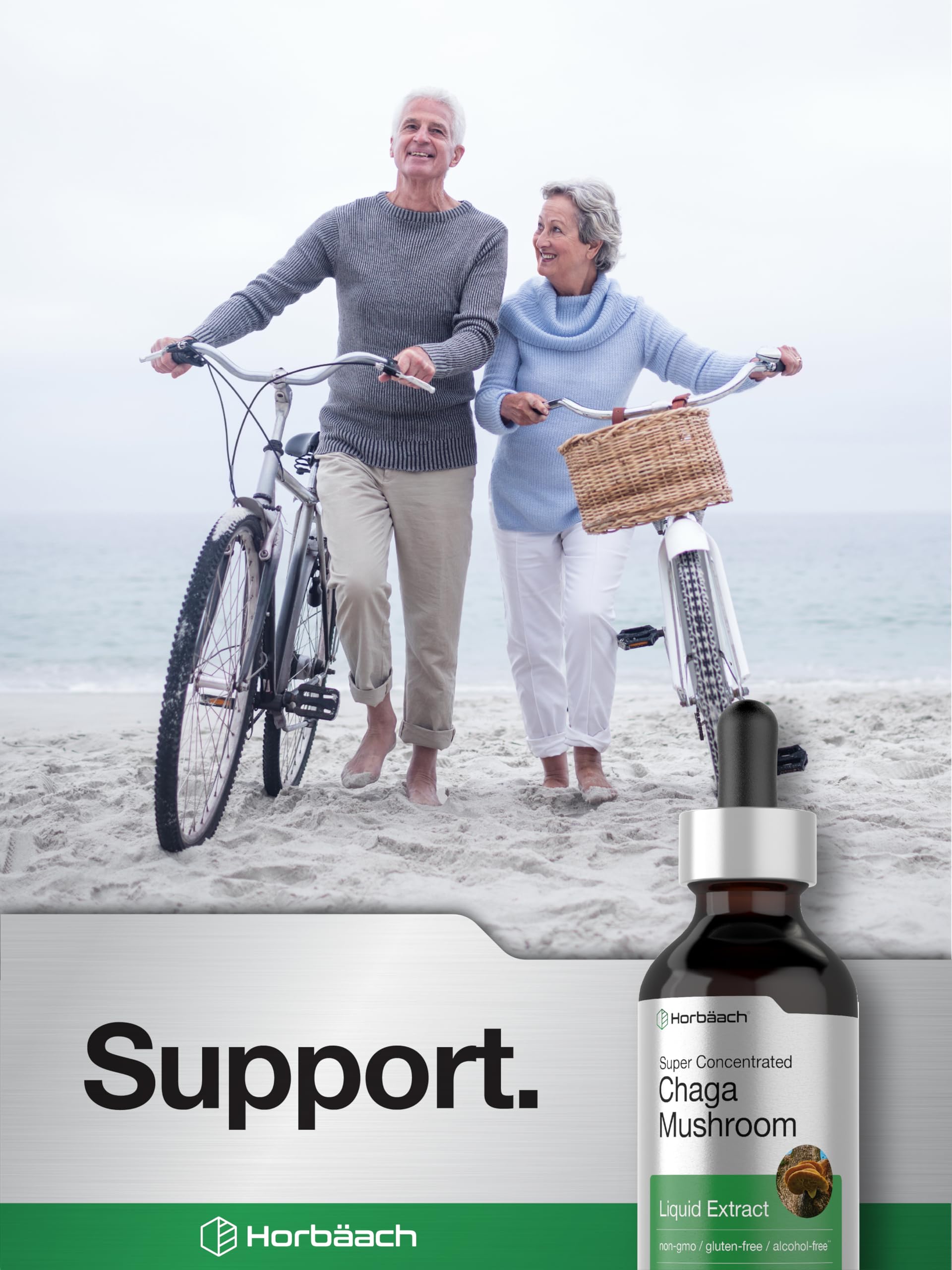 Horbaach Chaga Mushroom Extract | 2 Fl Oz | Vegetarian Liquid Drops | Alcohol Free Tincture | Non-GMO & Gluten Free - Image 7