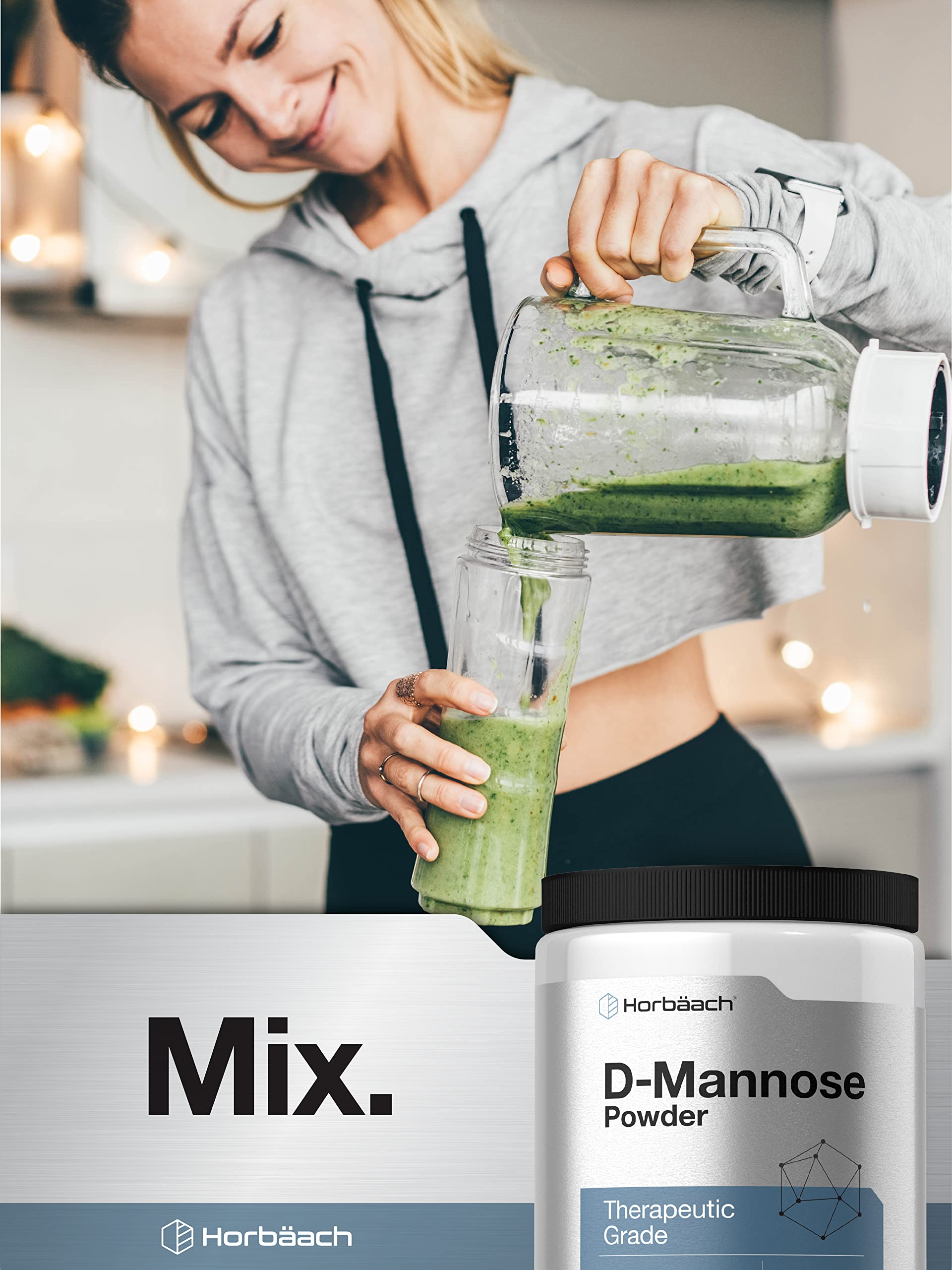 Horbaach D-Mannose Powder | 10 Oz | Supplement for Women and Men | Unflavored | Vegetarian, Non-GMO, and Gluten Free - Image 6