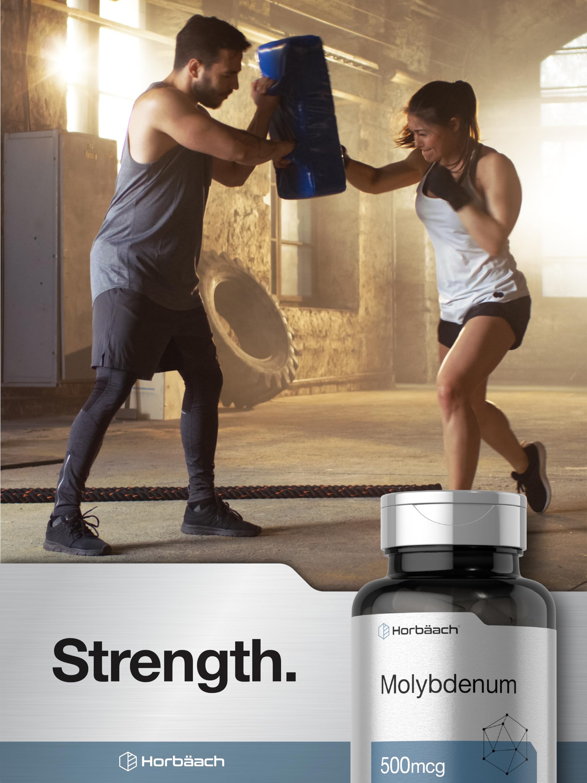 Horbaach Molybdenum Supplement | 500mcg | 200 Capsules | Amino Acid Chelate | Non-GMO, Gluten Free - Image 6