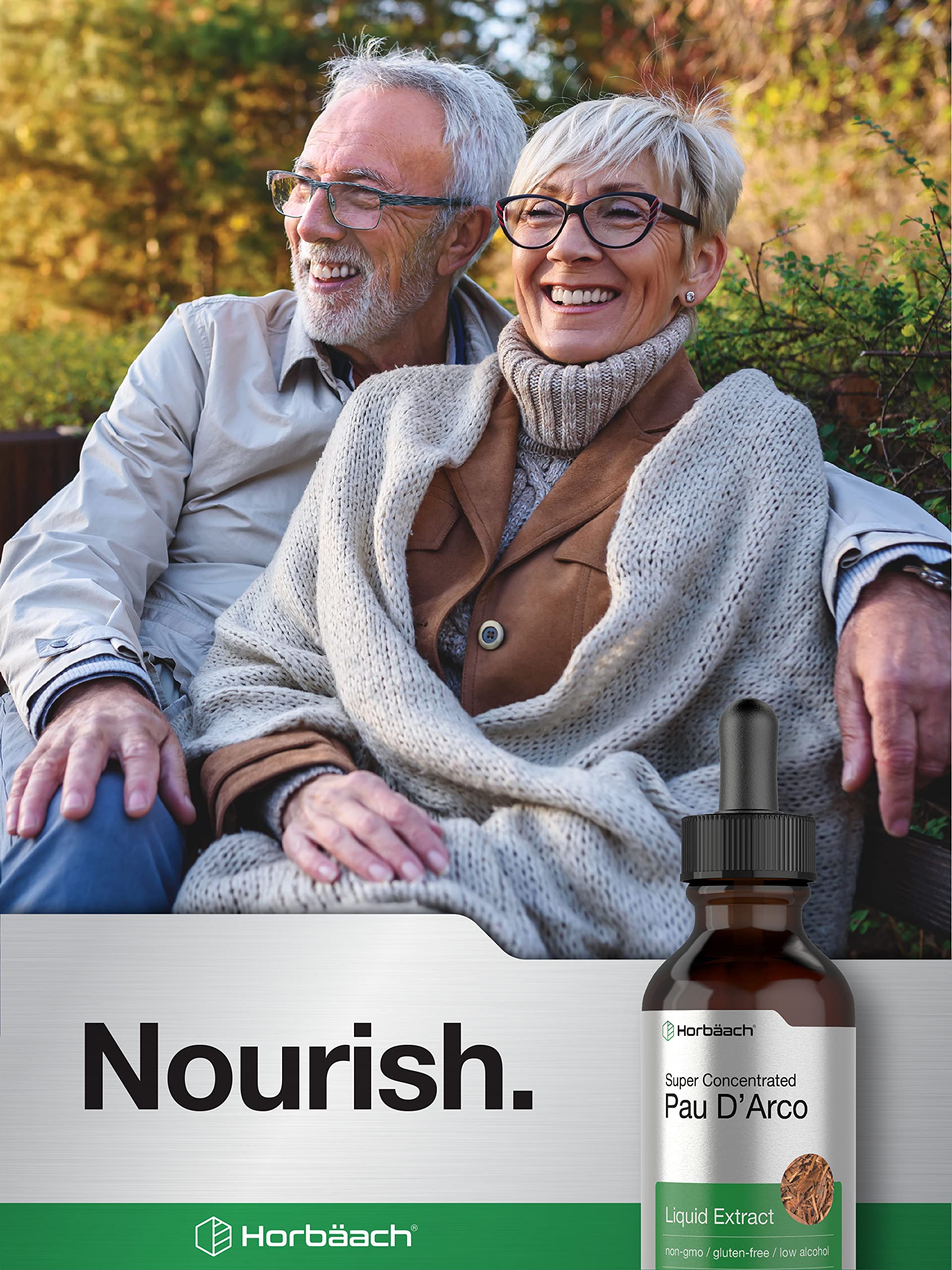 Horbaach PAU D'Arco Tincture | Inner Bark Extract | 2 fl oz | Low Alcohol Liquid Drops | Vegetarian, Non-GMO & Gluten Free Supplement - Image 6