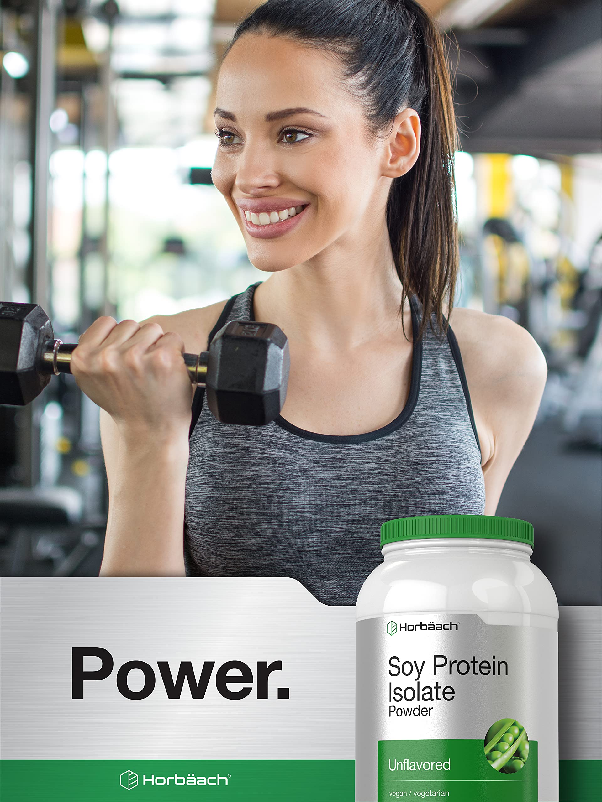 Horbaach Soy Protein Isolate Powder | Vegan & Unflavored | for Smoothies, Shakes, Baking, and Cooking | 3 lb | Vegetarian, Non-GMO, Gluten Free - Image 6